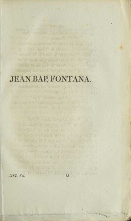 Jean Bap. Fontana.