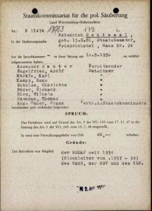 Schiessl, Friedrich