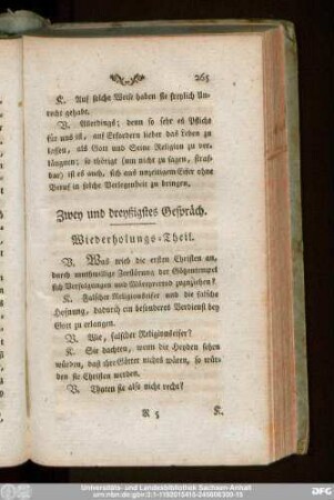 Zwey und dreyßigstes Gespräch.