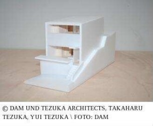 House to Catch the Hill - Modell des Gesamtgebäudes