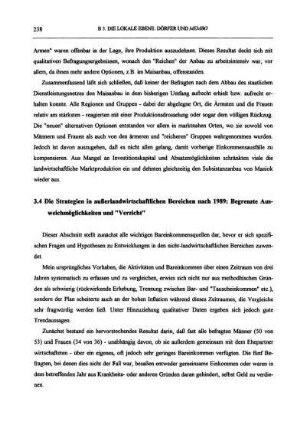 3.4 Die Strategien im außerlandwirtschaftlichen Bereich nach 1989
