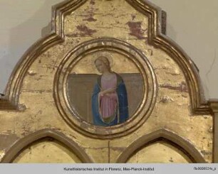 Polyptychon des heiligen Dominikus : Maria der Verkündigung