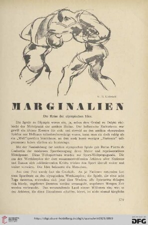 Marginalien