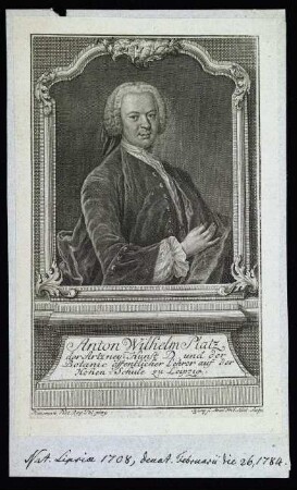 Plaz, Anton Wilhelm