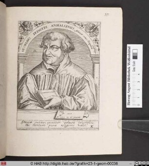 [Georgius Princeps Anhaldinus].