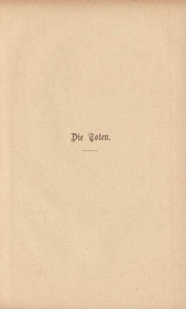 Die Toten