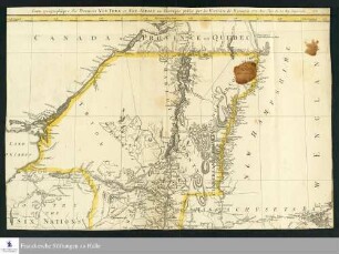 Mappa Geographica Provinciæ Novæ Eboraci ab Anglis New-York dictae