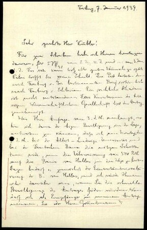 W. Kolbe an K. Kübler