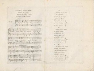 Chanson Patriotique. Paroles de .... Musique de Solié, Artiste de l'Opera Comique National. Gaiment.