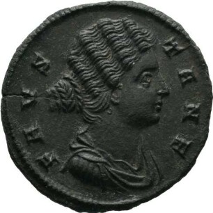 Münze, Follis, 318 - 319