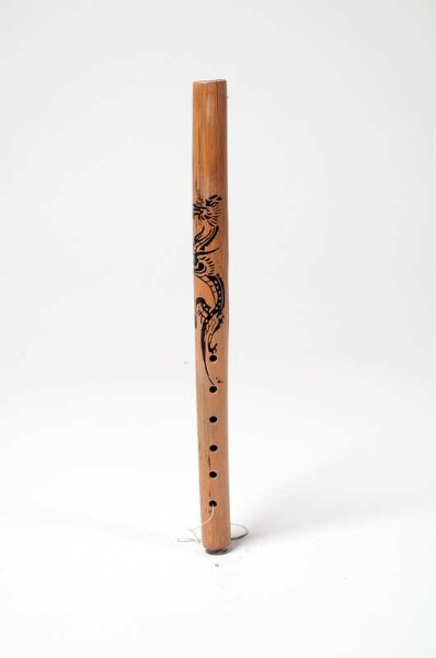 Open inner flute with finger holes