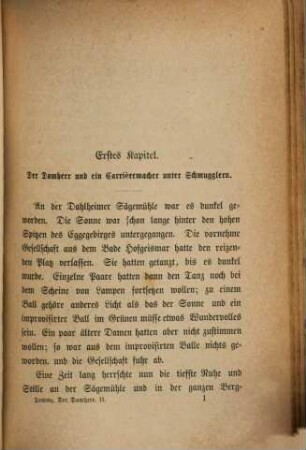 Der Domherr : histor. Roman, 2
