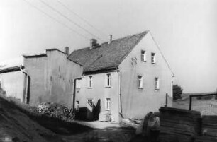 Waldhufen-Diehsa. Ehem. Mühle am oberen Ende des Dorfes