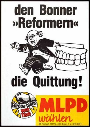 MLPD, Europawahl 1989