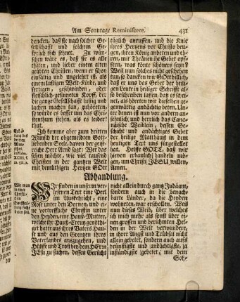 431-441, Wir finden in unserm verlesenen Text eine Perl ...