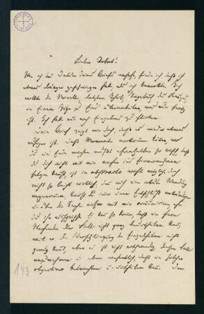 Brief vom 2. Dez. 1877