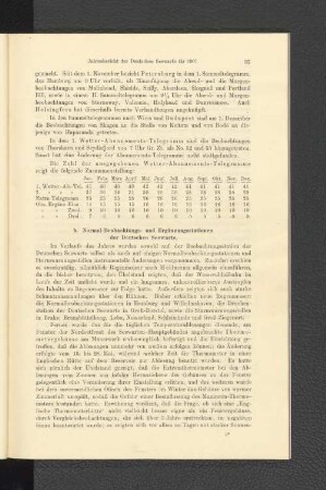 b. Normal-Beobachtungs- und Ergänzungsstationen der Deutschen Seewarte.