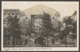 Ansichtskarte Theater an der Königgrätzer Straße, Stresemannstraße