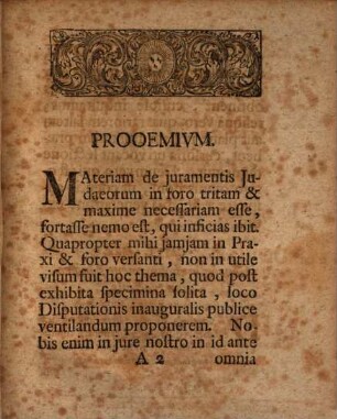 Diss. inaug. ... de iuramentis Judaeorum ...