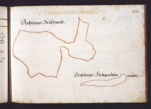 Grafenberger Hut: [Neckar-] Tenzlinger Reischwald; [Neckar-] Tenzlinger Heiligenbrunnwäldle