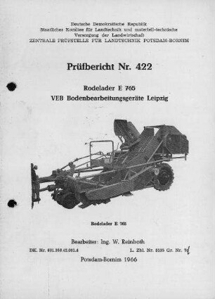 Rodelader E 765
