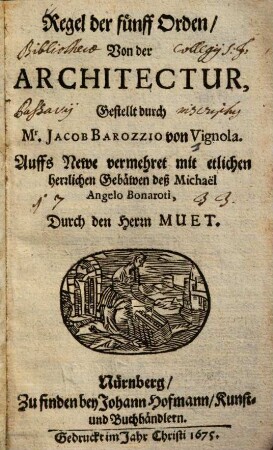 Regel der fünff Orden von der Architectur