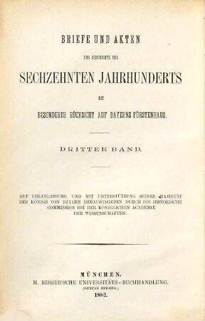 Beiträge zur Reichsgeschichte 1546 - 1552