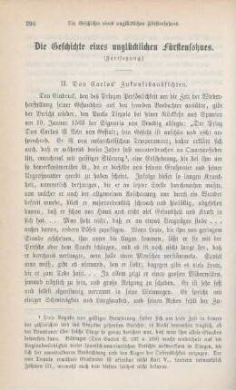 294-324 Die Geschichte eines unglücklichen Fürstensohnes : Fortsetzung