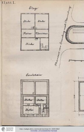 Blatt I. Bahnhof Eisenberg