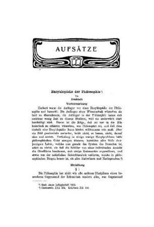 Encyklopädie der Philosophie