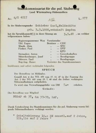 Schieber, Karl