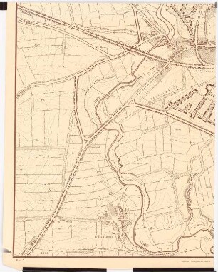 Bebauungsplan Bad Segeberg: Lageplan nordwestlicher und südwestlicher Teil 1:2500