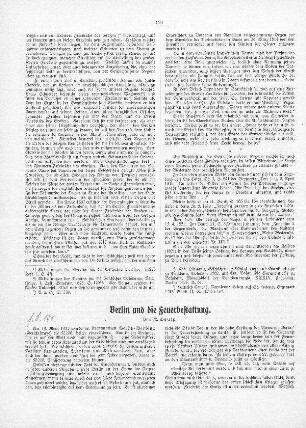 Berlin und die Feuerbestattung