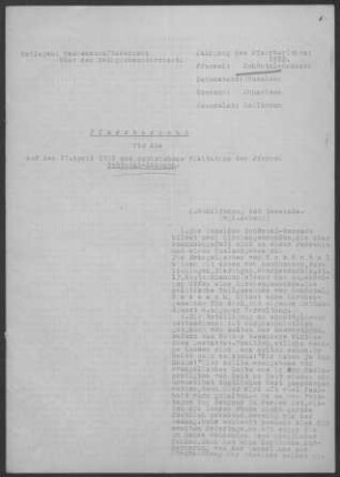Schöntal-Rossach: Pfarrbericht 1932