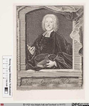 Bildnis Johann Lorenz von Mosheim