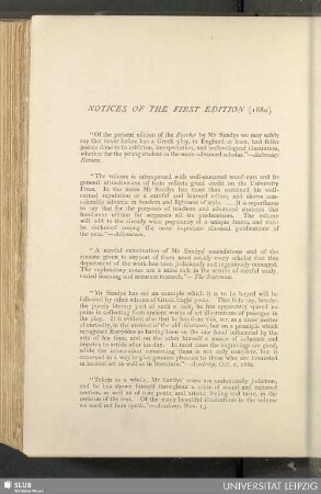 Notices of the first edition (1880)