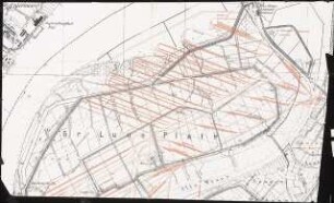Hafenbahnhof bei Loxstedt Schinkelwettbewerb 1933: (Teil-)Lageplan