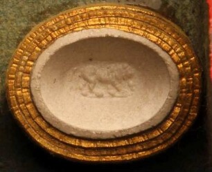 Schreitender Löwe (Daktyliothek, Erstes Mythologisches Tausend)