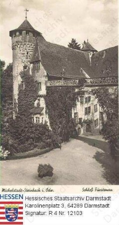 Steinbach im Odenwald, Schloss Fürstenau / Außenansicht