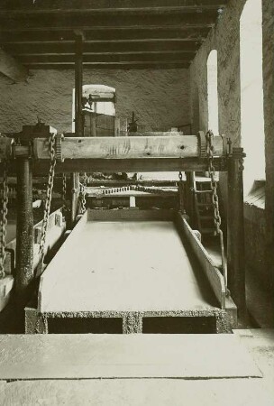Kleinvoigtsberg, Grube Alte Hoffnung Gottes, Stoßherd