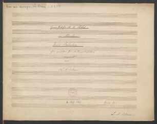 2 Balladen; Coro, pf; op. 16