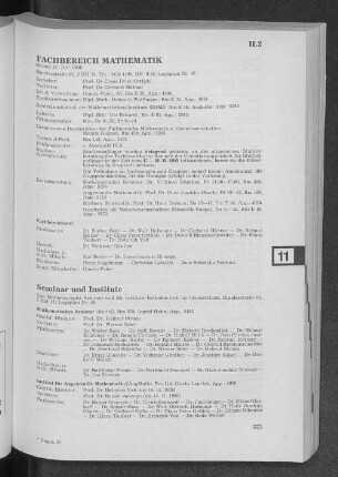 Fachbereich Mathematik