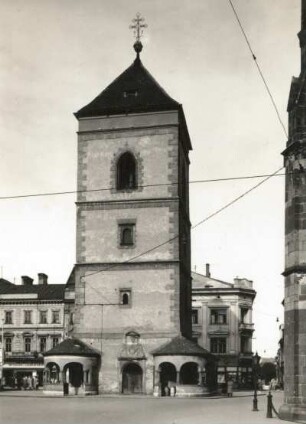 Košice (Kaschau). Urbanturm (1628, M. Lindtner)
