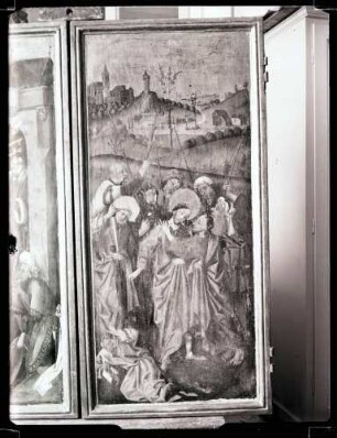 St. Katharinakirche; Inneres vor der Restaurierung