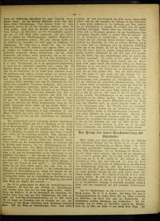Zur Frage der neuen Dienstanweisung für Schulleiter