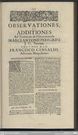 Ad Articulum III.