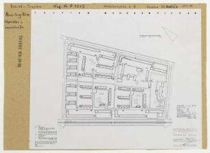 Bebauungsvorschlag Wohnkomplex 6 B. Berlin, Treptow, Neue Krugallee/Köpenicker Landstraße/Eichbuschallee/Dammweg/Platanenweg/Willi-Sänger-Straße