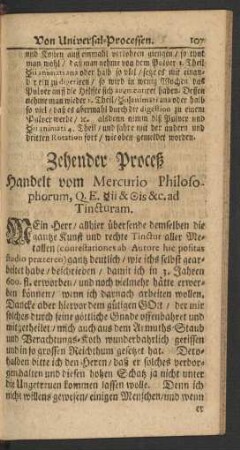 Zehender Proceß