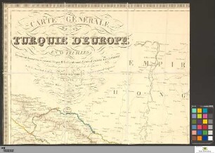 Carte Générale De La Turquie D'Europe : En XV Feuilles