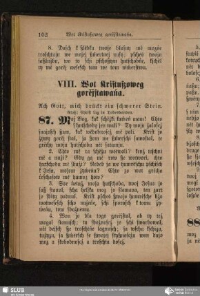VIII. Wot Kristußoweg gorějstawańa